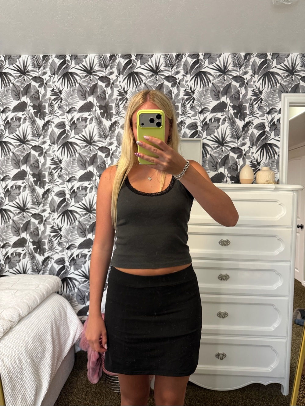 Classic Black Mini Skirt
